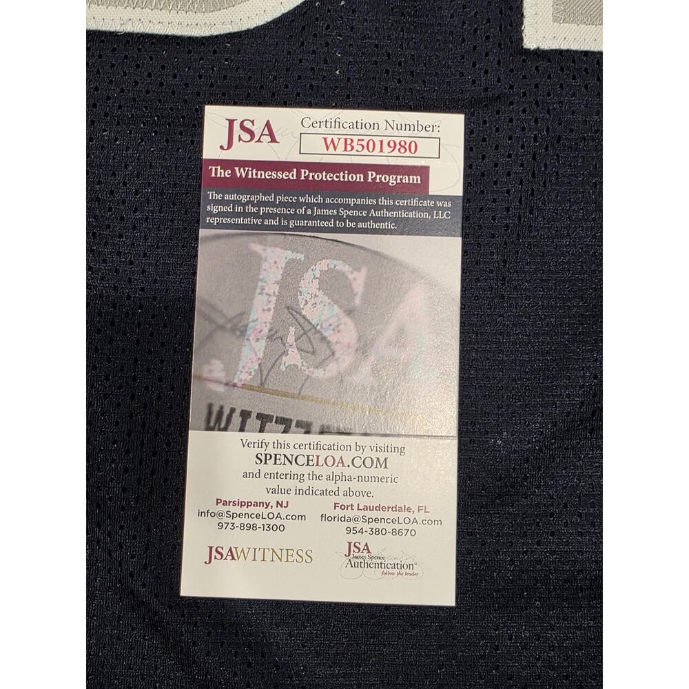 Jason Terry Autographed/Signed Jersey JSA COA Blue Custom Jersey - Picture 4 of 8